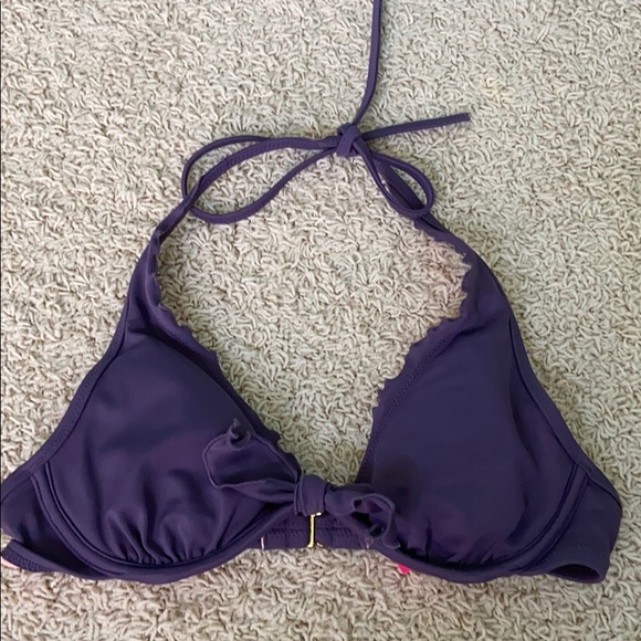 Victoria secret purple bathing suit - Picture 1 of 3